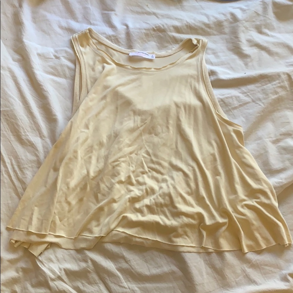 flowy cream tank